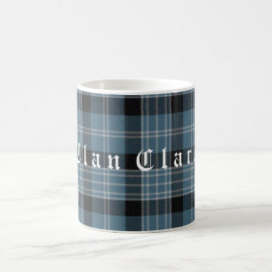 Caneca De Café Clã Clark Tartan