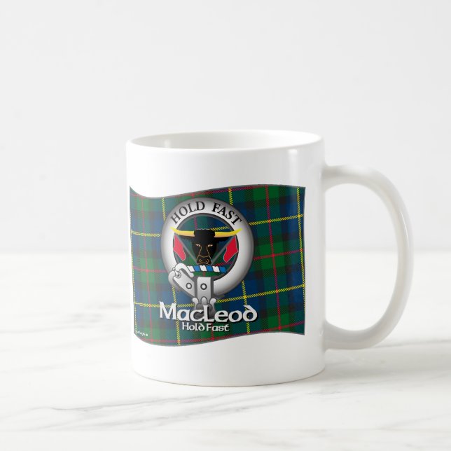 Caneca De Café Clã de MacLeod (Direita)
