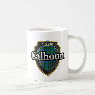 Caneca De Café Clan Calhoun Scottish Dynasty Tartan Mugs Cups