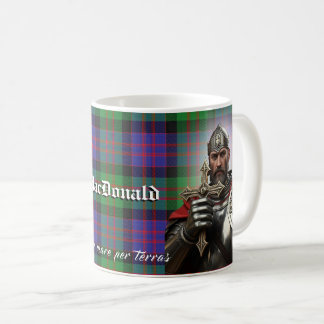 Caneca De Café Clan Donald MacDonald Tartan Motto