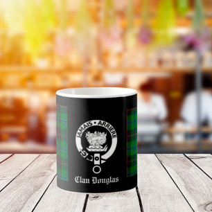Caneca De Café Clan Douglas Tartan Crest