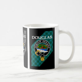 Caneca De Café Clan Douglas Three Tartan Mug