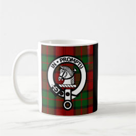 Caneca De Café Clan Dunbar Tartan & Crest Crachá