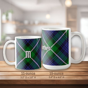 Caneca De Café Clan Forbes Tartan