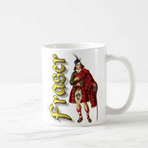 Caneca De Café Clan Fraser Old Scotland