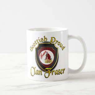 Caneca De Café Clan Fraser Scottish Proud Cups Mugs