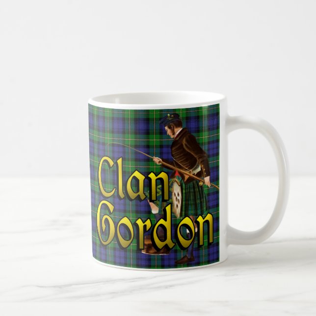 Caneca De Café Clan Gordon Scottish Dream Cup (Direita)