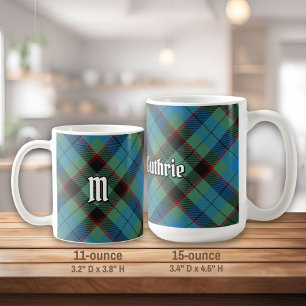 Caneca De Café Clan Guthrie Tartan