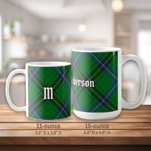 Caneca De Café Clan Henderson Tartan