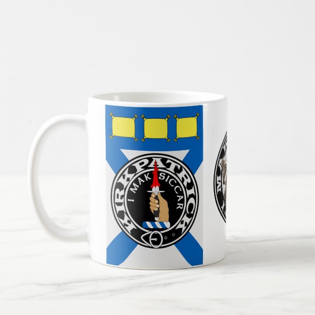 Caneca De Café Clan Kirkpatrick Mug (Esquerda)