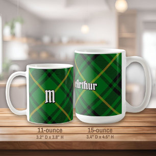 Caneca De Café Clan MacArthur Tartan
