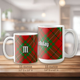 Caneca De Café Clan MacAulay Tartan Coffee Mug