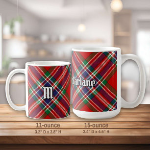Caneca De Café Clan MacFarlane Red Tartan