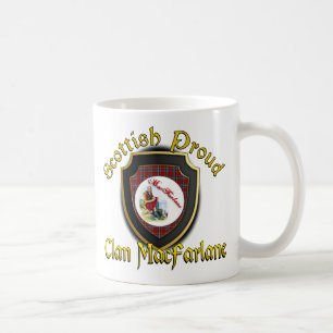 Caneca De Café Clan MacFarlane Scottish Proud Cups Mugs