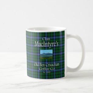 Caneca De Café Clan MacIntyre é o antigo Ben Cruachan Coffee Co.