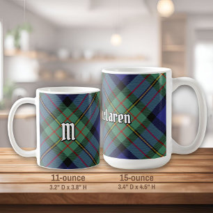Caneca De Café Clan MacLaren Tartan