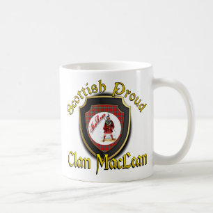 Caneca De Café Clan MacLean Scottish Proud Cups Mugs