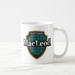 Caneca De Café Clan MacLeod de Harris da dinastia escocesa Tartan