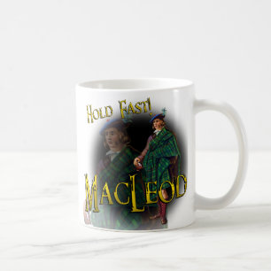 Caneca De Café Clan MacLeod Segure Rápido! Old Scottish Mug