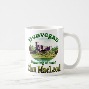 Caneca De Café Clan MacLeod Sonhando com a Taça Dunvegan