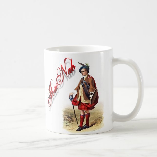 Caneca De Café Clan MacNab Scottish Dream Cup (Direita)