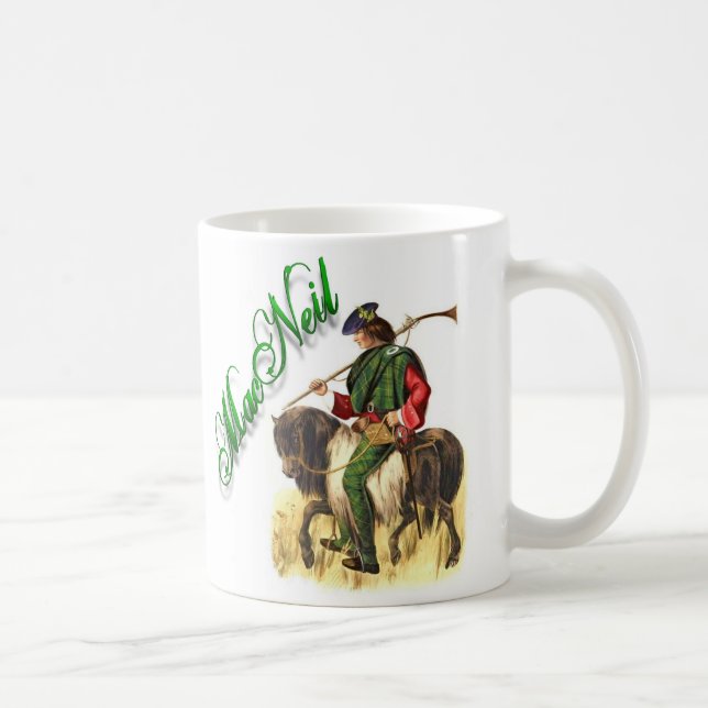 Caneca De Café Clan MacNeil Scottish Dream Cup (Direita)