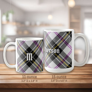 Caneca De Café Clan MacPherson Vestir Tartan Coffee Mug