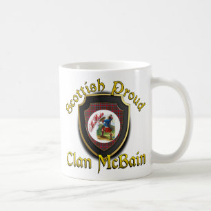 Caneca De Café Clan McBain Scottish Proud Cups Mugs
