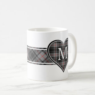 Caneca De Café Clan Moffat Tartan Heart