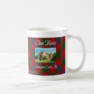 Caneca De Café Clan Ross Balnagown Castle Ale Cup