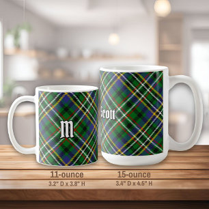 Caneca De Café Clan Scott Green Tartan Coffee Mug
