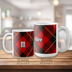 Caneca De Café Clan Wallace Tartan Coffee Mug