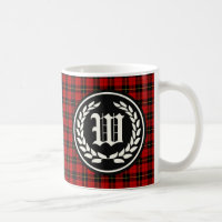 Clan Wallace Tartan Monograma