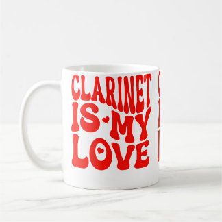 Caneca De Café Clarimé É Minha Paixão Orquestra Músico Clarim