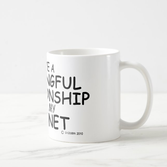 Caneca De Café Clarinete significativo da relação (Direita)