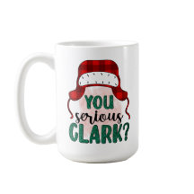 Clark Coffee Mug | Engraçado Café Mug de Natal |