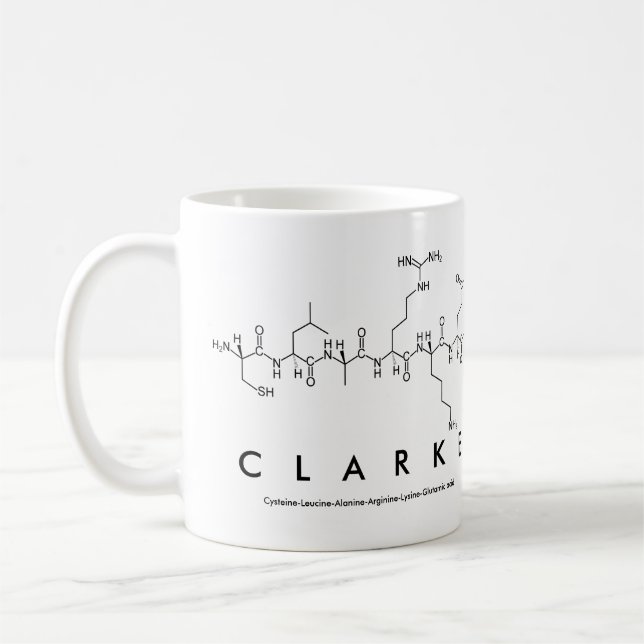 Caneca De Café Clarke peptide (Esquerda)