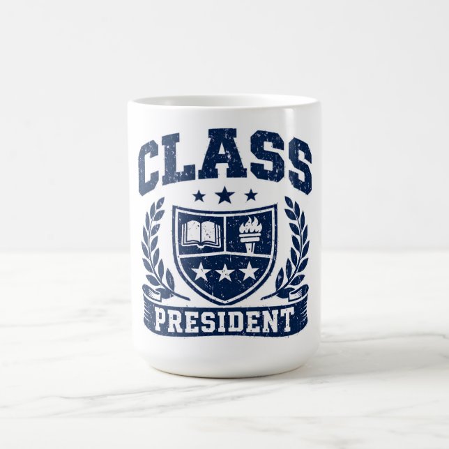 Caneca De Café Class President – Student Leader Pride (Centro)