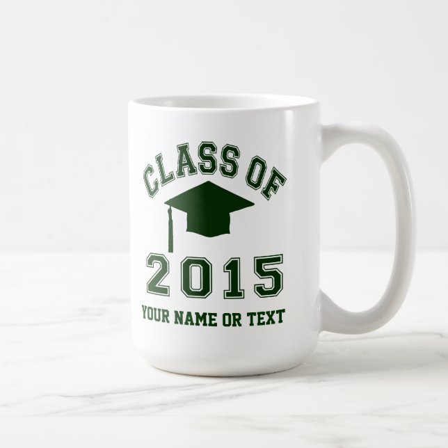 Caneca De Café Classe da graduação 2015 (Direita)