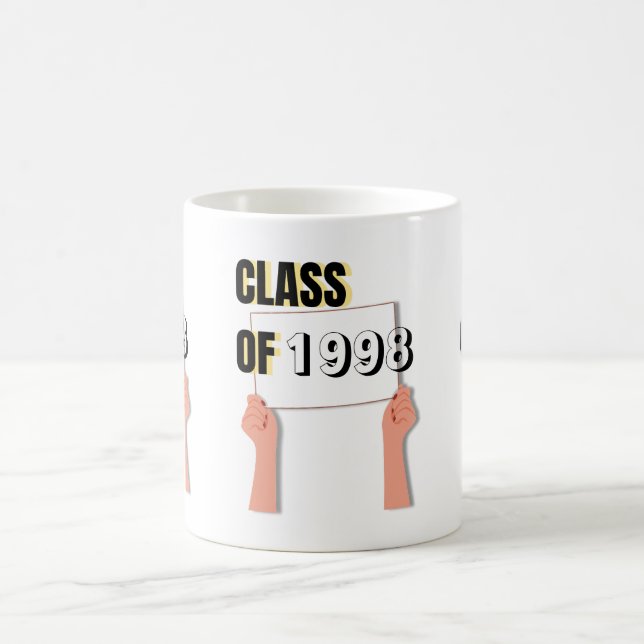 Caneca De Café Classe de 1998 (Centro)