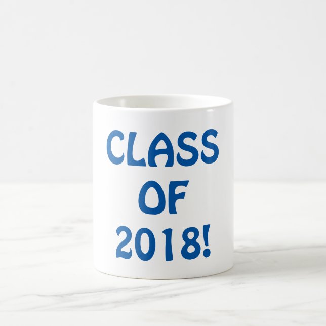 Caneca De Café Classe de 2018 (Centro)
