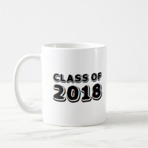 Caneca De Café classe de 2018 Mug