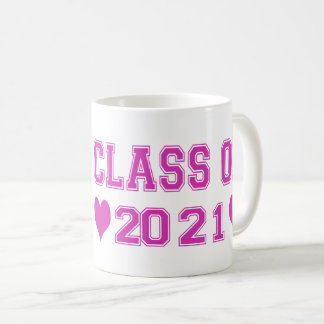 Caneca De Café Classe De 2021 Cups