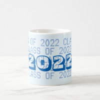 Classe de 2022 Alice Blue Coffee Mug, por Janz
