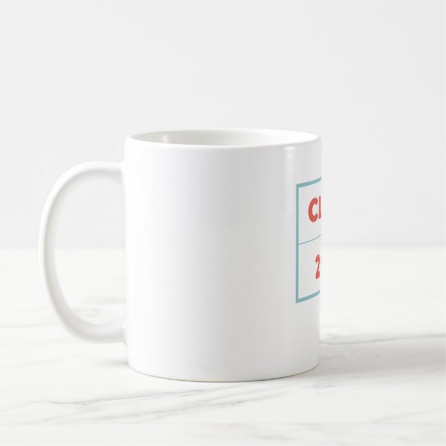 Caneca De Café Classe de 2025 (Esquerda)