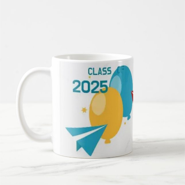 Caneca De Café Classe De 2025 (Esquerda)