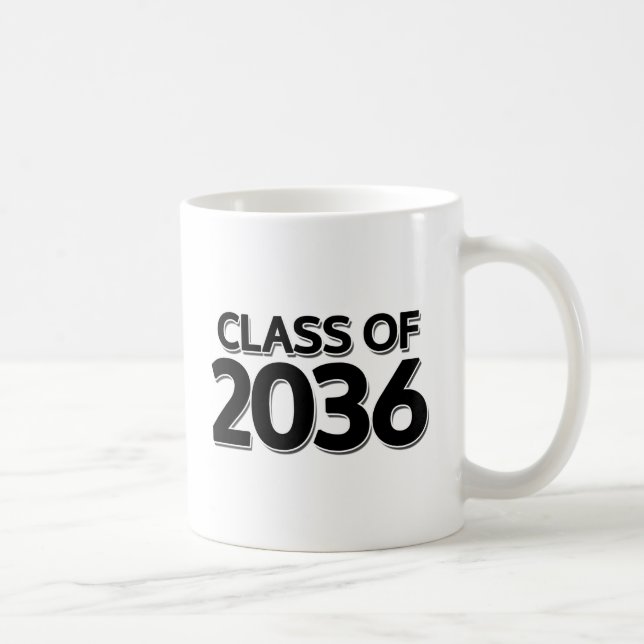 Caneca De Café Classe de 2036 (Direita)