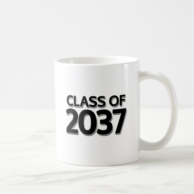 Caneca De Café Classe de 2037 (Direita)