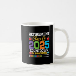 Caneca De Café Classe De Aposentação De Professores Engraçados De