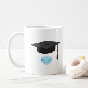 Caneca De Café Classe de graduação de 2020 - Boné de formatura